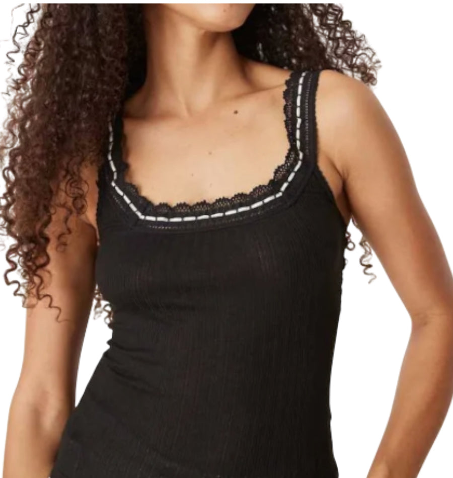 Free People Only You Tank in Black (Small)