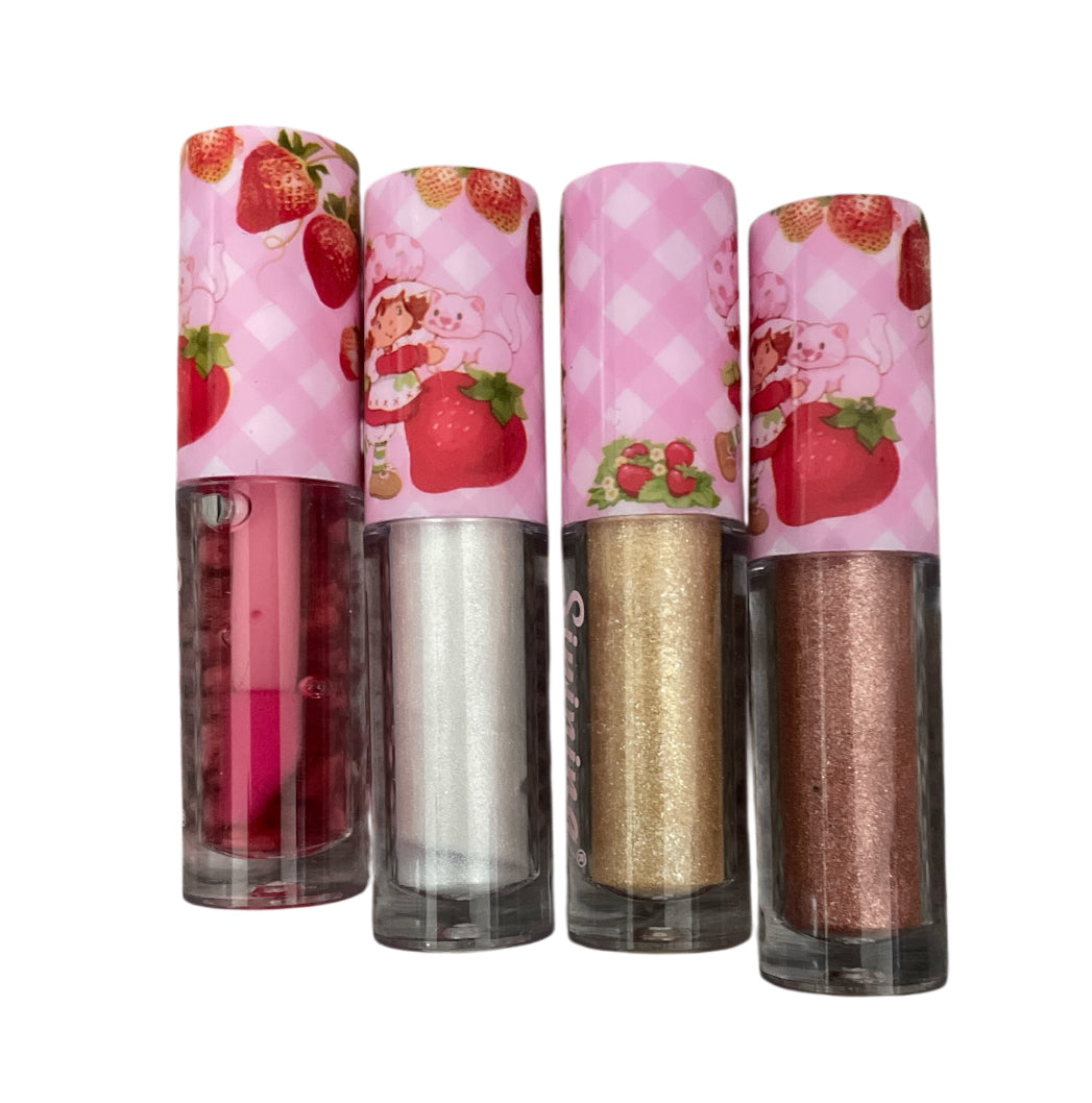 Strawberry Shortcake Cylinder Lipgloss Carrying Bag