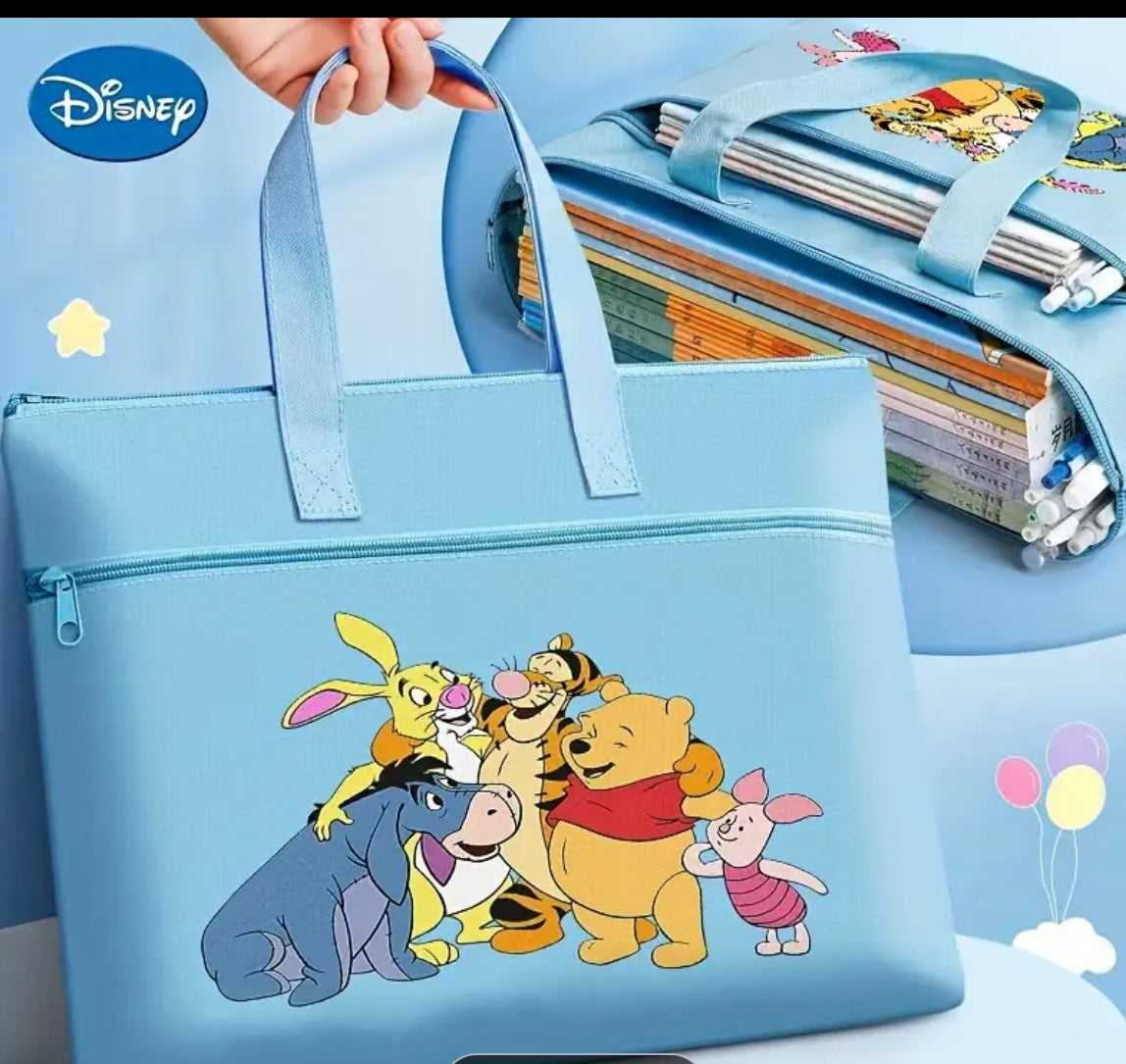 Disney Winnie The Pooh Blue Business Bag