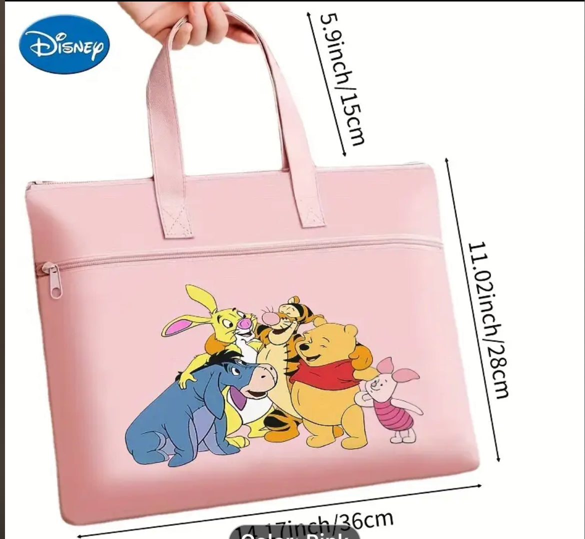 Disney Winnie The Pooh Blue Business Bag