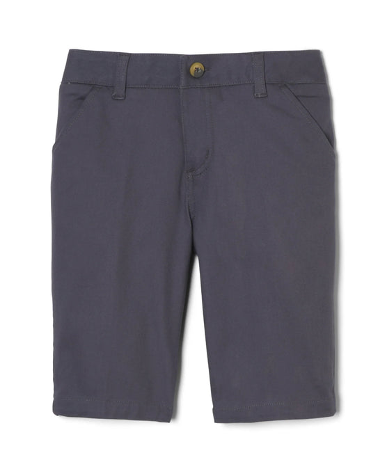 French Toast Boys Adjustable Waist Stretch Twill Bermuda Short (18)