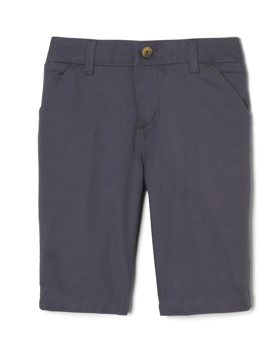 French Toast Girls' Adjustable Waist Stretch Twill Bermuda Short (4)