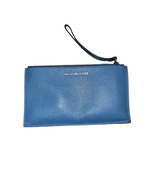 Michael Kors Blue Wristlet