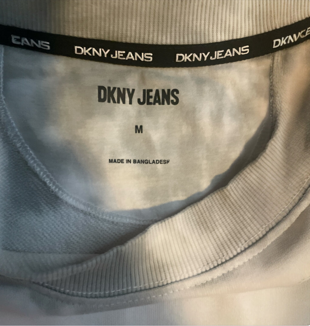 DKNY Cozy Soft Everyday Tie-Dye Sweatshirt (Medium)