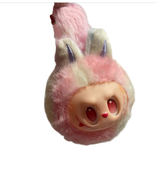 Monster Labubu - Inspired Fuzzy Ear Muffs Collectible Unisex Winter Accessory