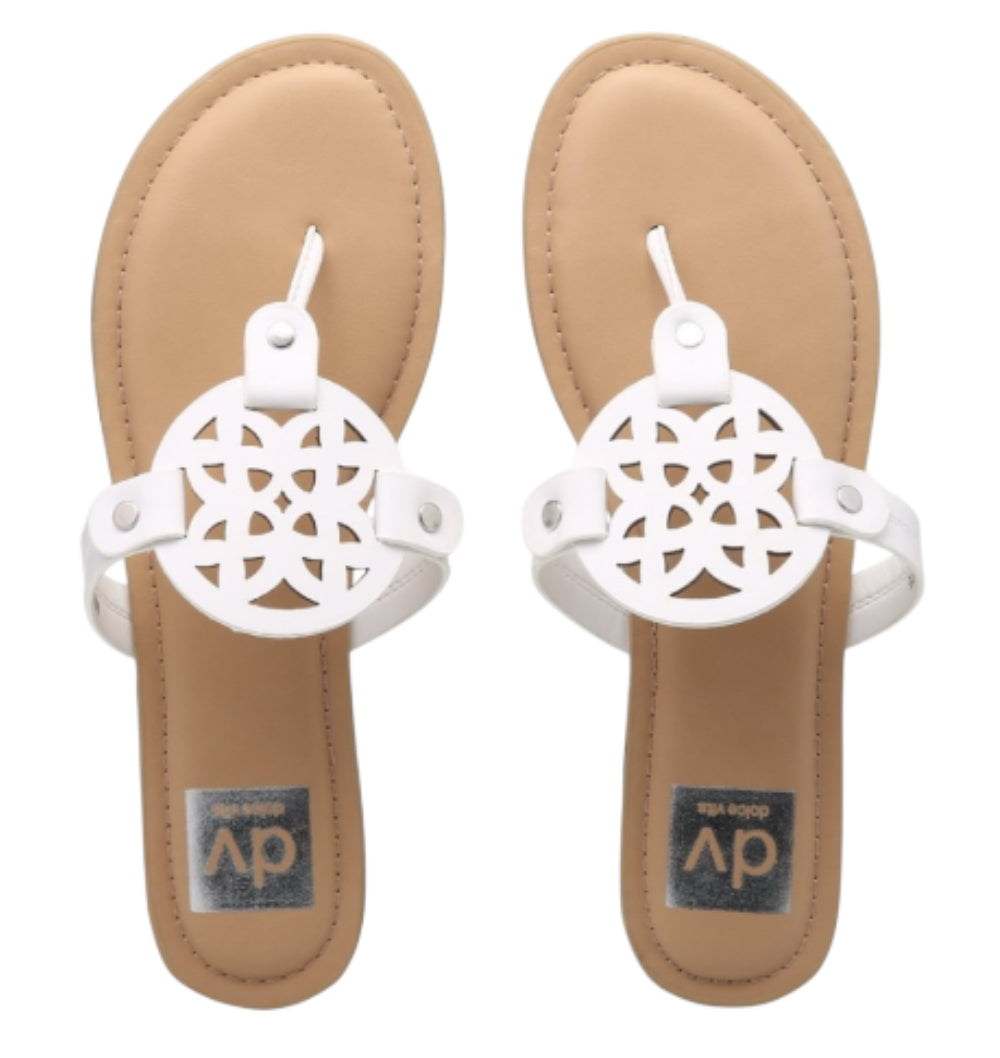 DV Dolce Vita White Gotie Sandal (9)