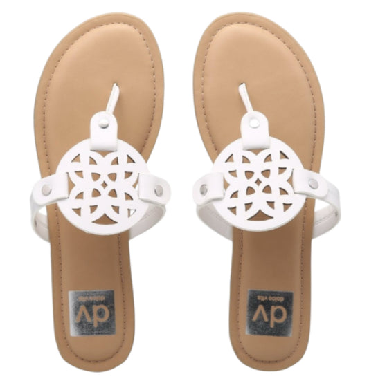 DV Dolce Vita White Gotie Sandal (9)