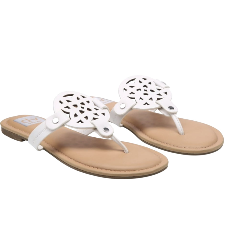 DV Dolce Vita White Gotie Sandal (9)