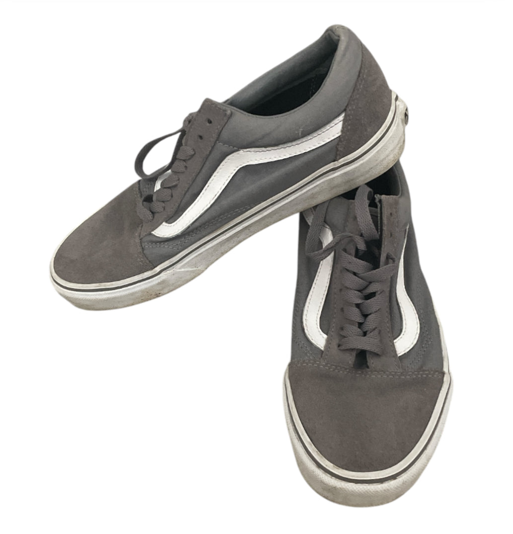 Vans Old Skool Gray Sneakers (8)