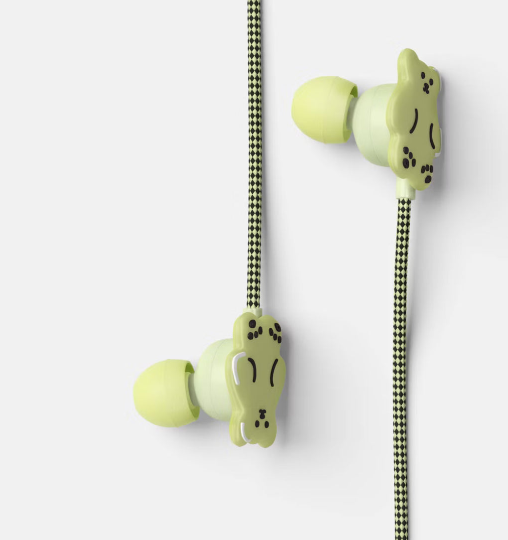 Heyday Gummy Bear Wired Earbuds.