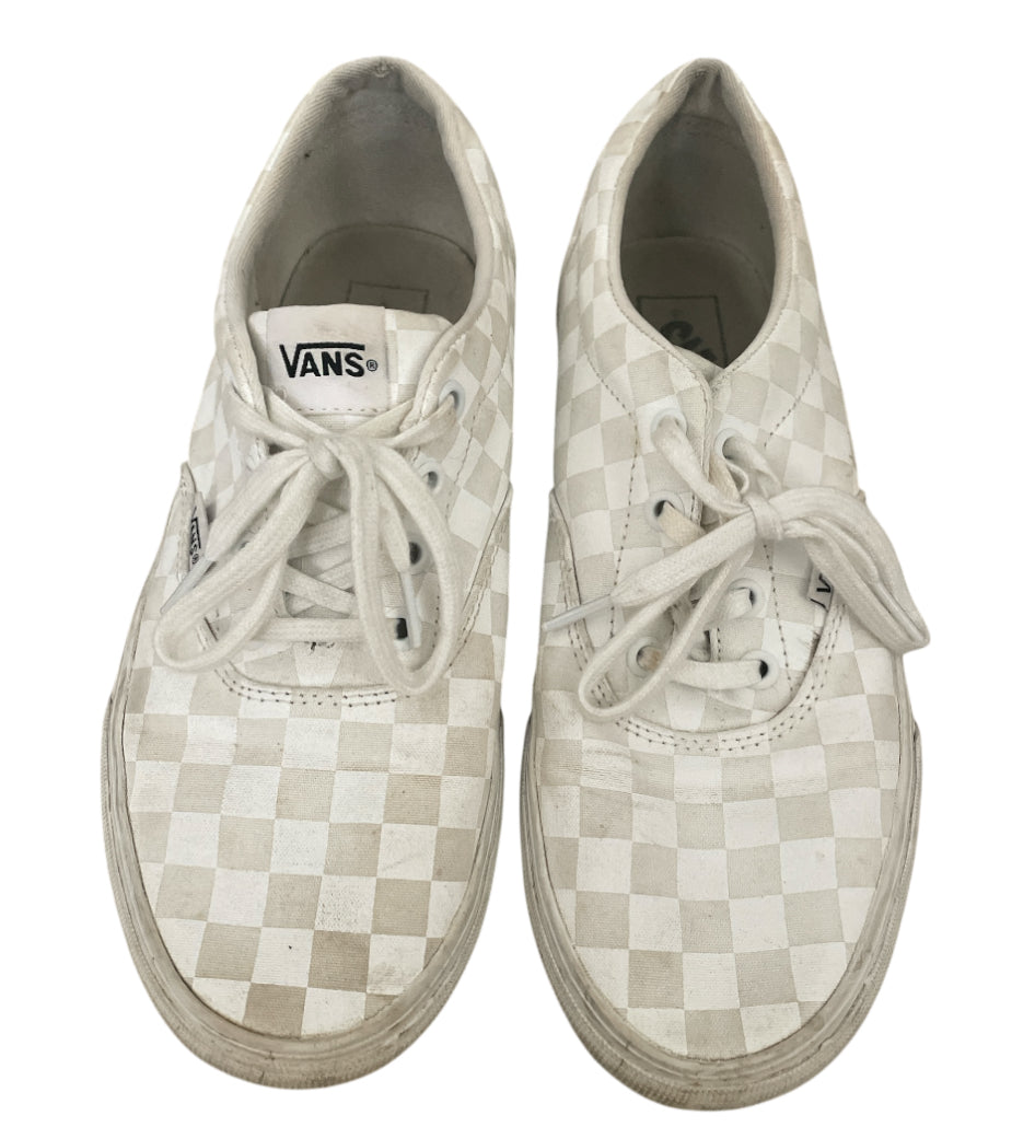 Vans Saldan Checkered Sneakers (8.5)
