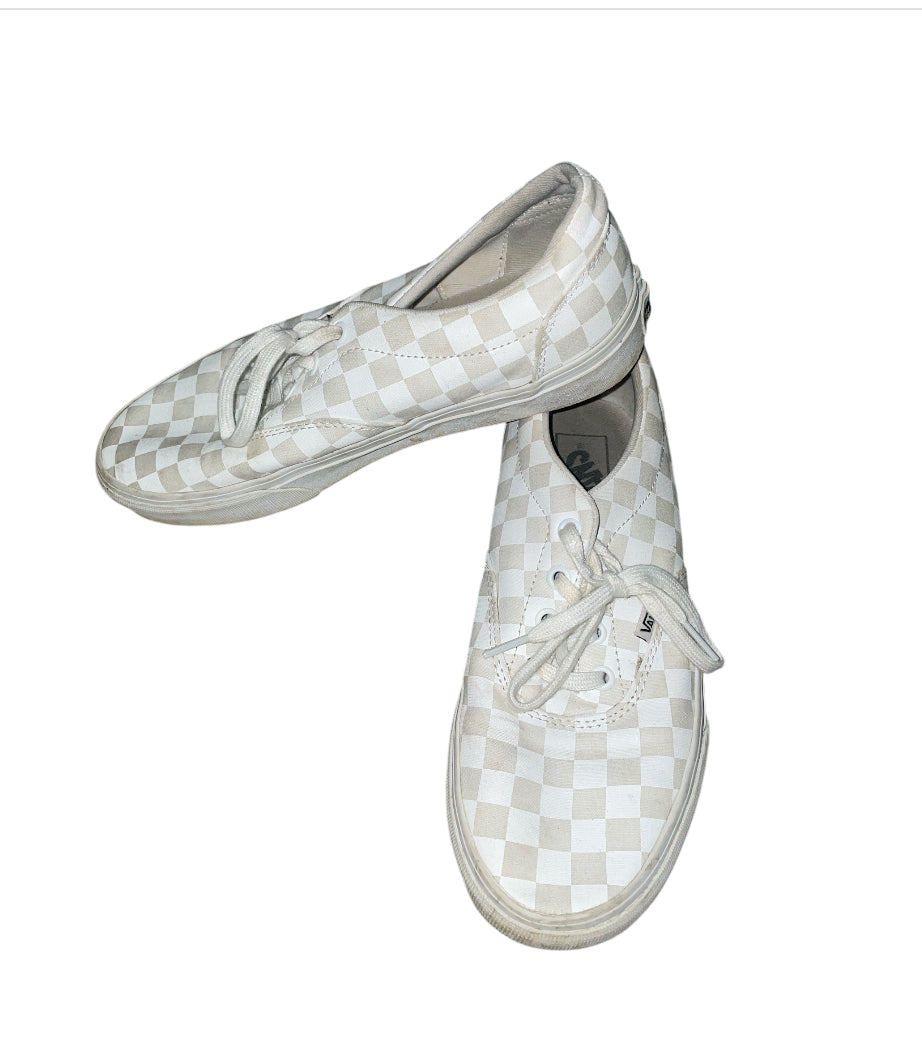 Vans Saldan Checkered Sneakers (8.5)