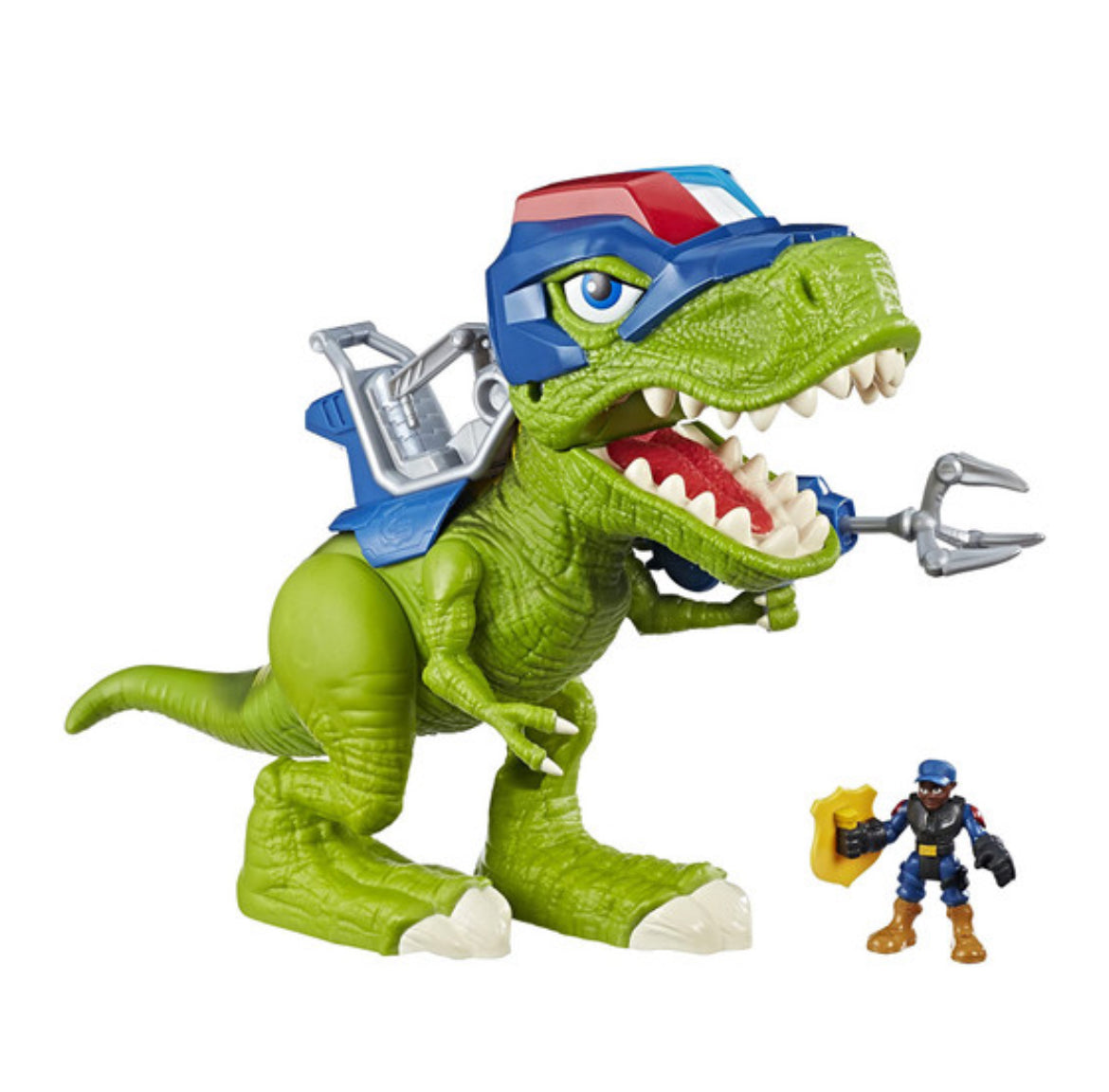 Playskool Heroes Chomp Squad Troopersaurus and Bobby Badge