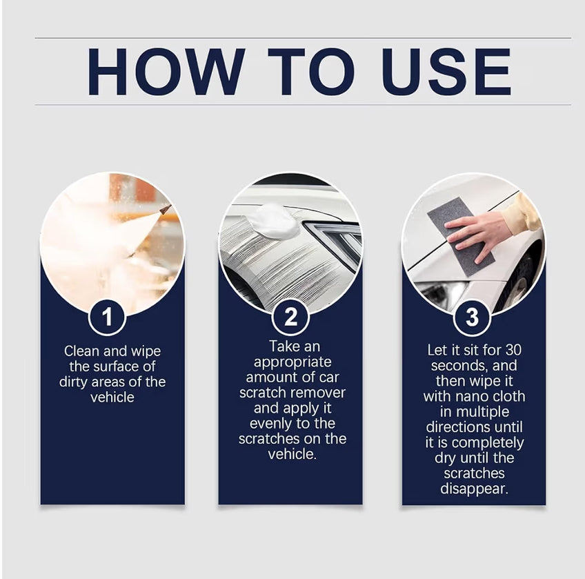 Homonth Car Scratch Remover Kit.