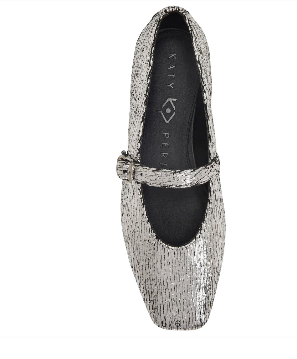 Katy Perry The Evie Silver Mary Jane Flat (9)