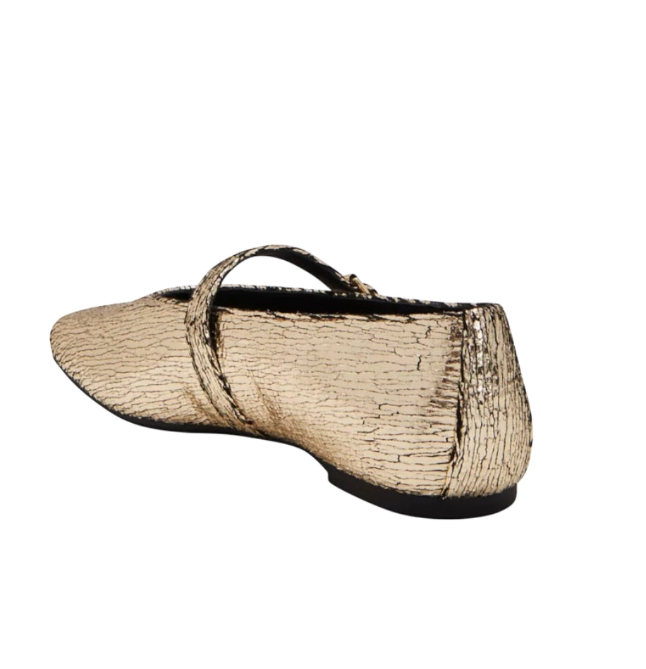 Katy Perry The Evie Gold Mary Jane Flat (10)