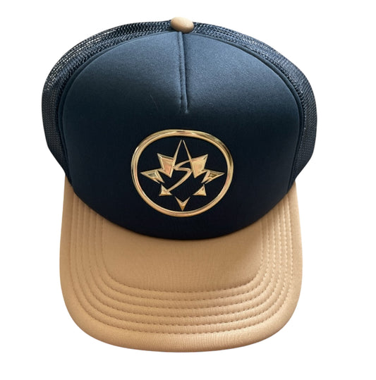 Disney Parks The MarvelsCaptain Marvel metallic insignia charm baseball cap