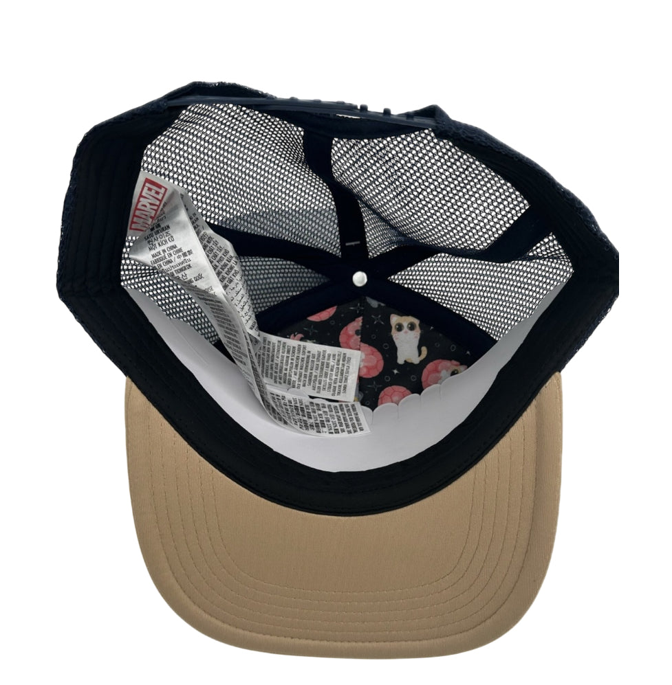 Disney Parks The MarvelsCaptain Marvel metallic insignia charm baseball cap