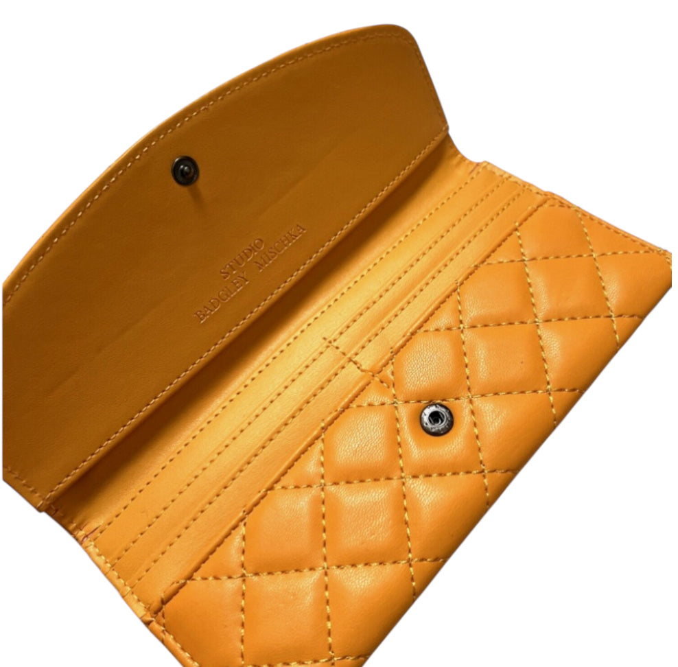 BADGLEY MISCHKA Quilted Wallet