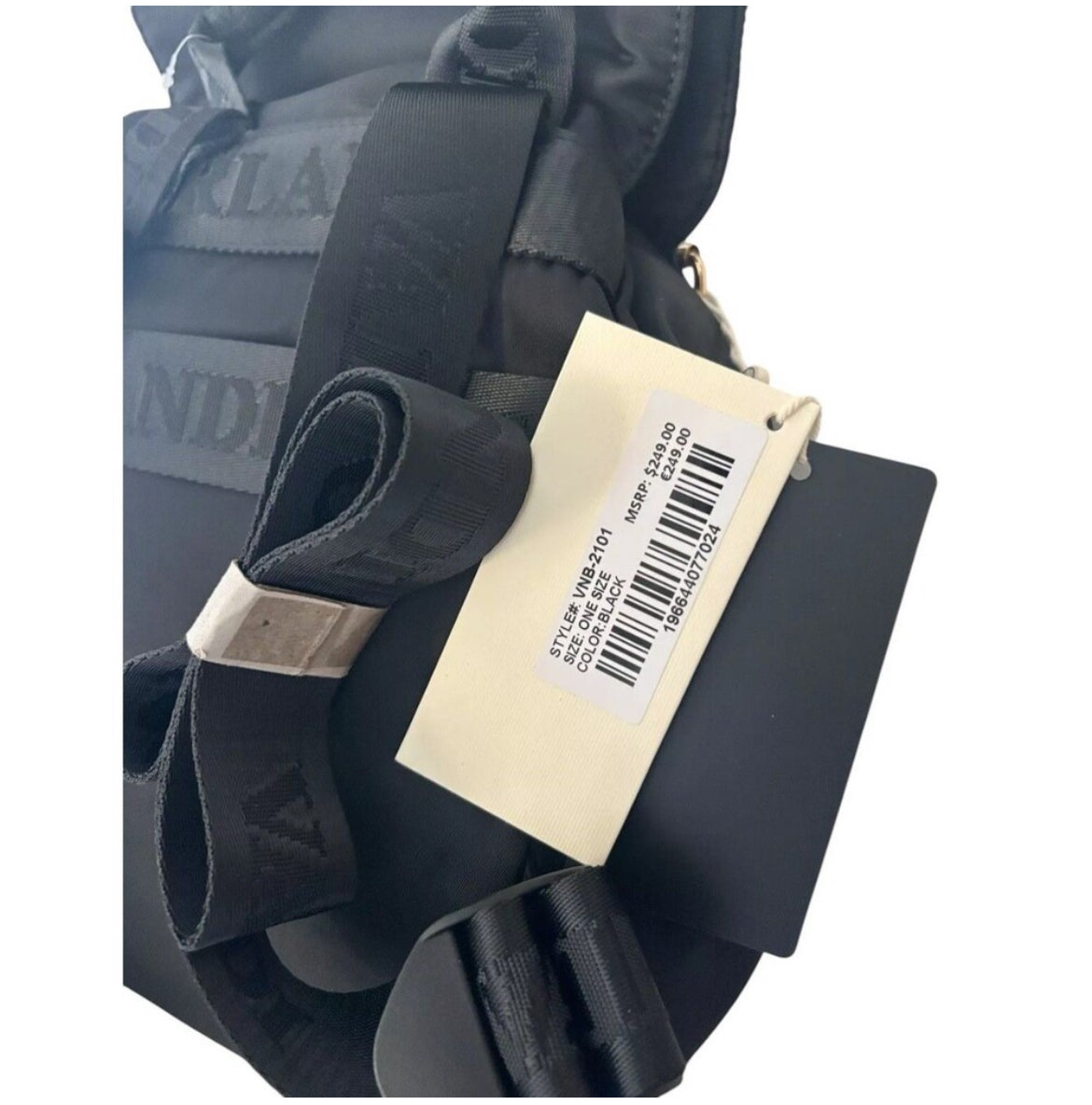 Valentino Orlandi Backpack Black w/ Coin Purse