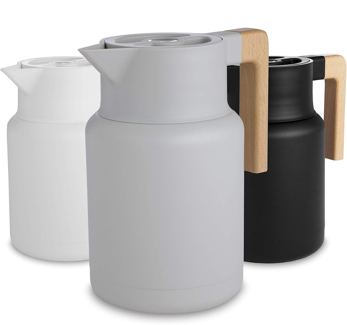 Thermal Coffee Carafe 50 Oz - Large Stainless Steel Insulated Carafe