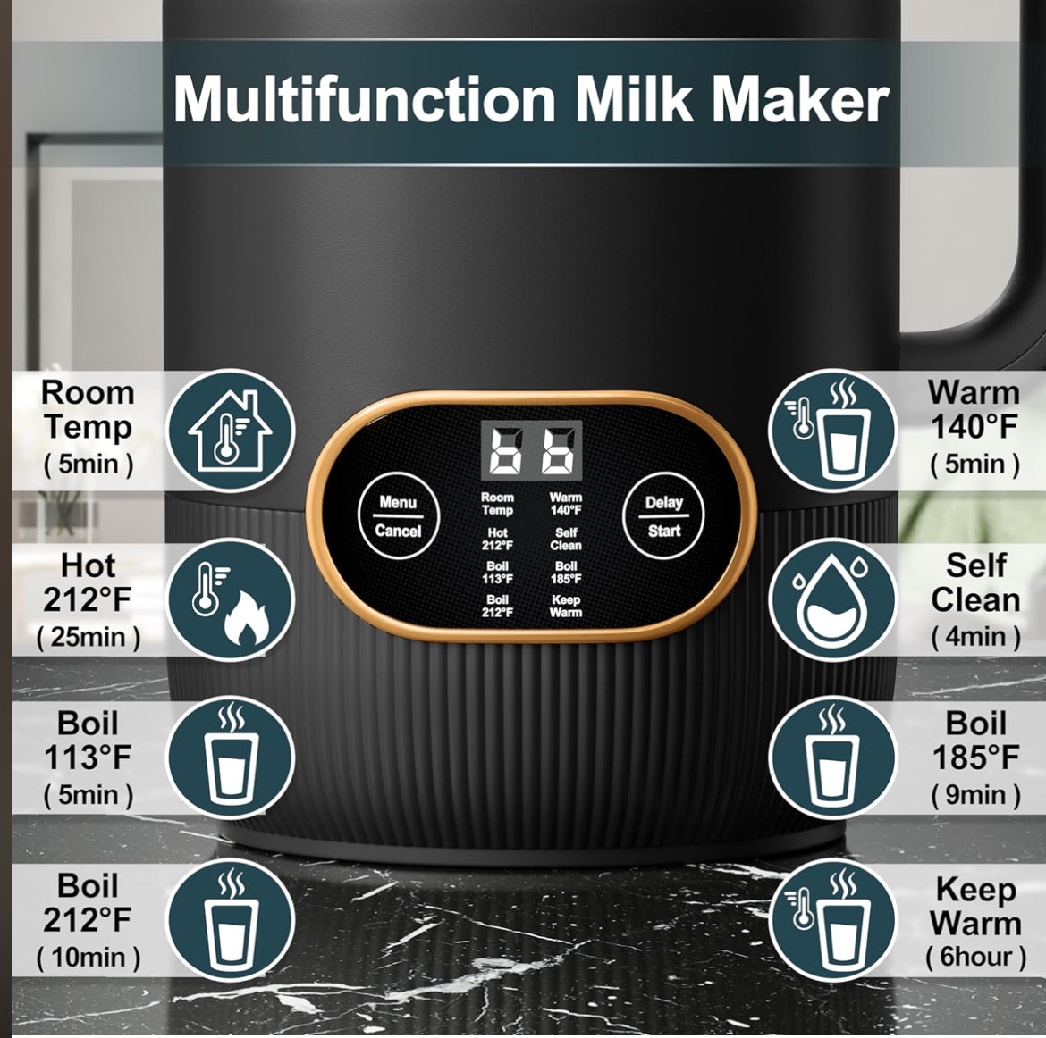 Nut Milk Maker, 8 in 1