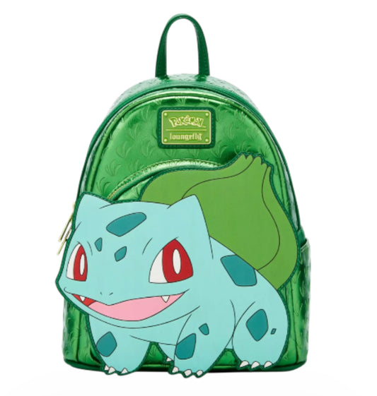 Loungefly Pokémon Bulbasaur cosplay mini backpack
