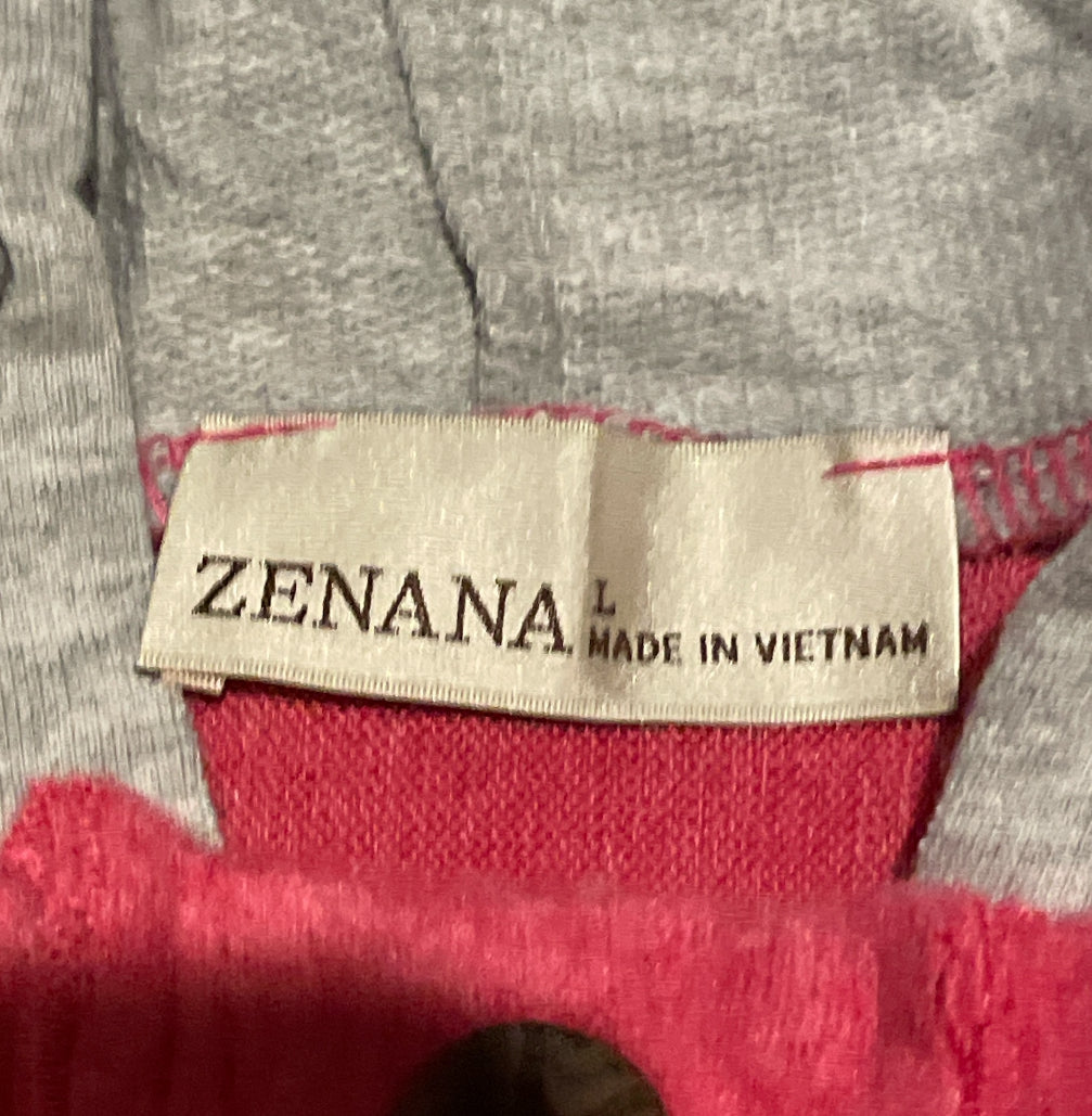 Zenana Vibrant Pink Shacket (Small)
