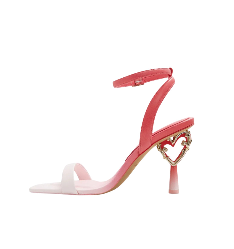 Aldo Lovethrone Novelty Heart Stiletto Sandals (8.5)