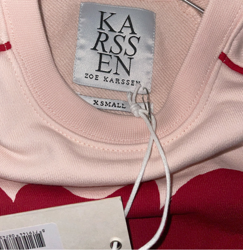 Zoe Karssen Bat-Motif Sweatshirt (X-Small)
