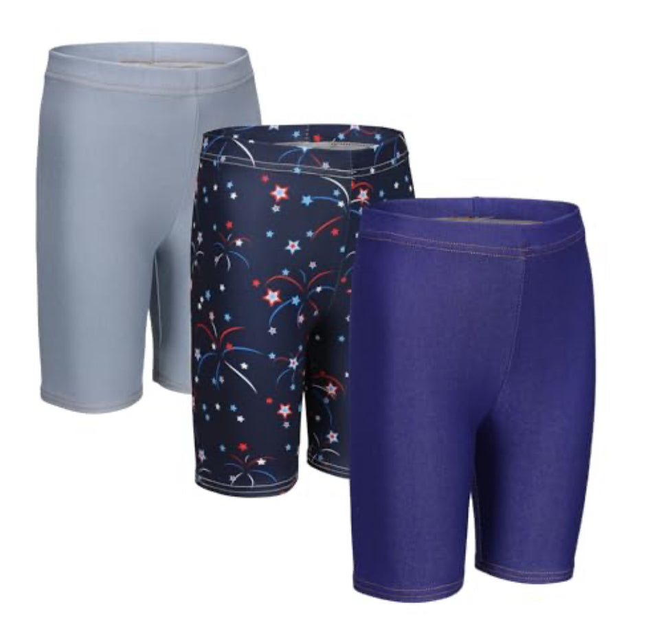 DEUERR GIRLS ATHLETIC COMPRESSION SHORTS