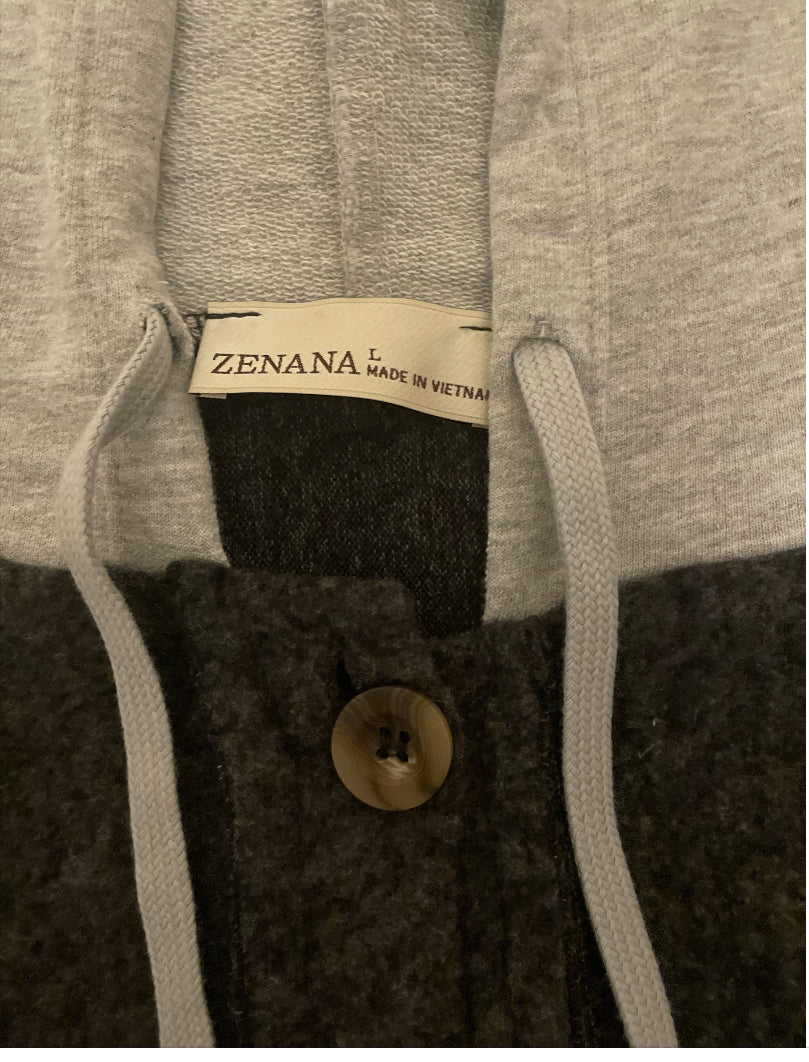 Zenana Vibrant Black Shacket (Small)