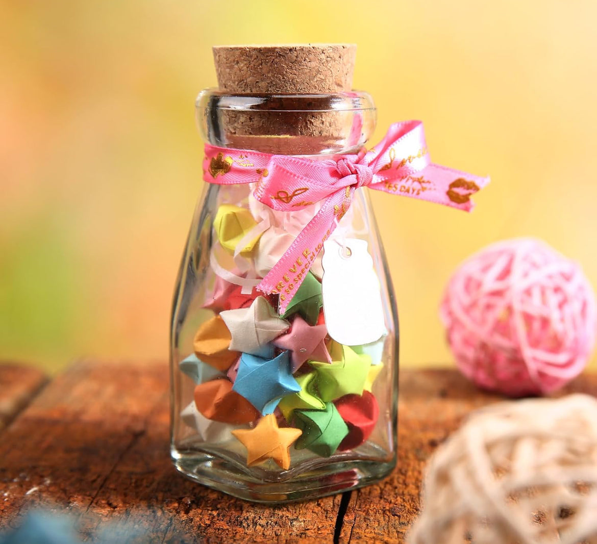 PATIKIL 180 Sheets Origami Stars Papers Double Sided Sapphire