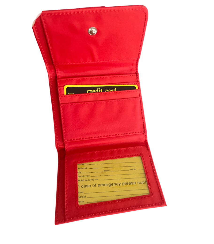 Red Small Wallet