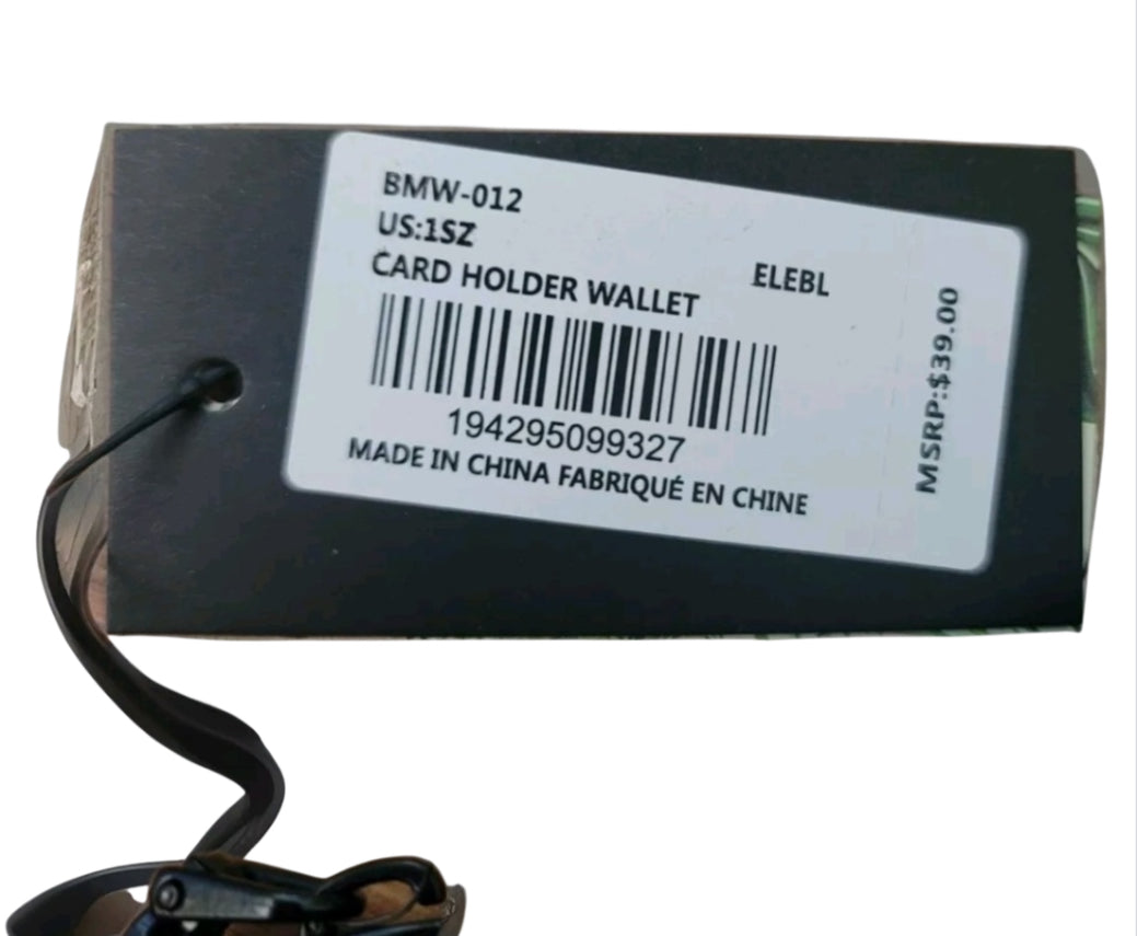 Badgley Mischka Quilted Card Holder Wallet