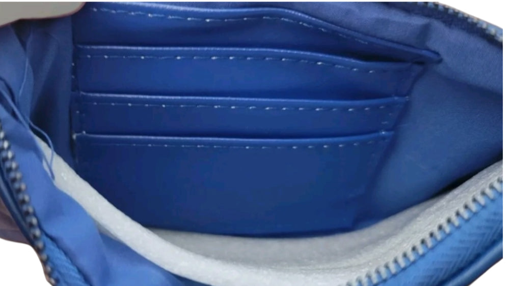 Badgley Mischka Quilted Card Holder Wallet