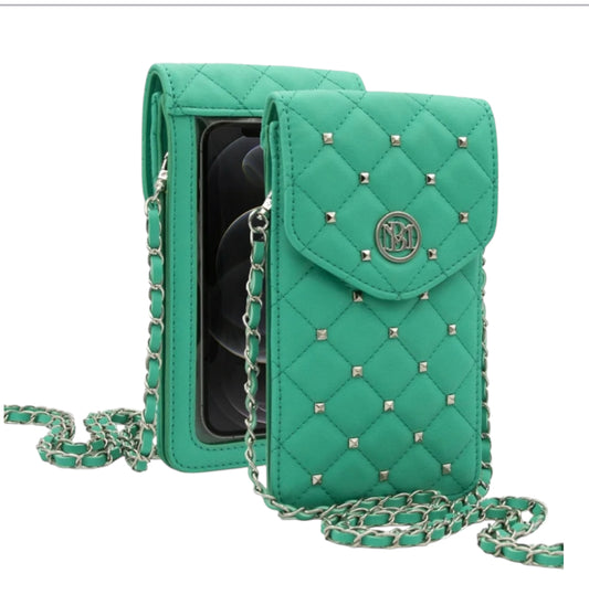 Badgley Mischka Green Phone Case