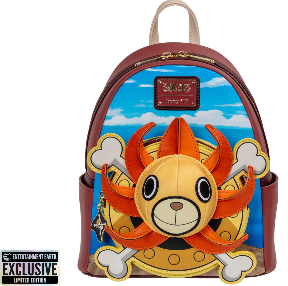 Loungefly One Piece Thousand Sunny Ship Mini-Backpack.