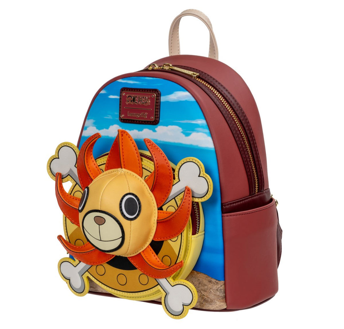 Loungefly One Piece Thousand Sunny Ship Mini-Backpack.
