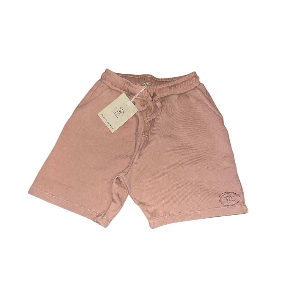 The Sunday Collective Knit Play Shorts in Tan (4/5)