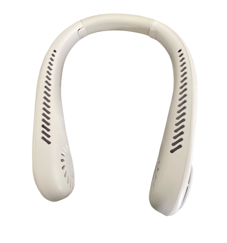 Portable White Neck Fan