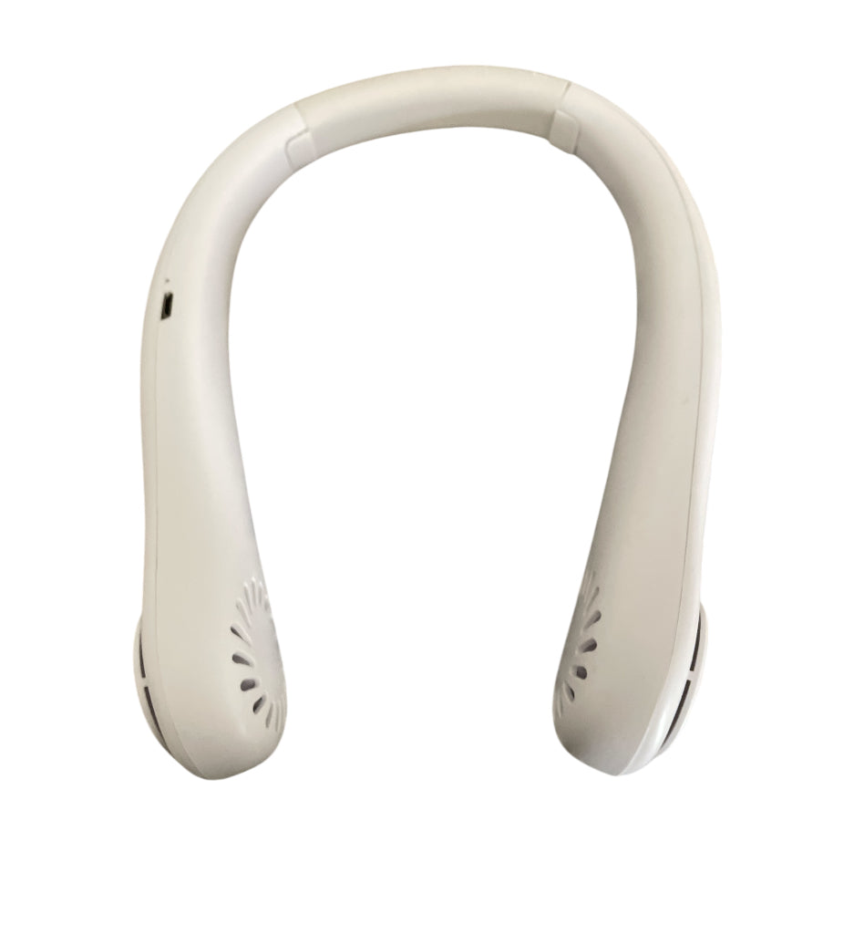 Portable White Neck Fan