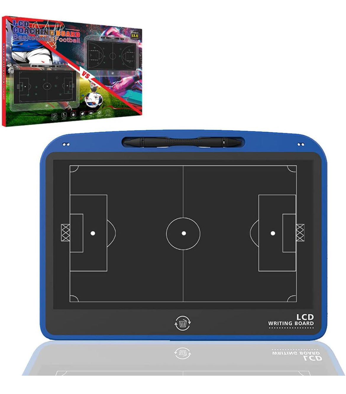 LCD basketball/Soccer coaching board,electronic tactical training board