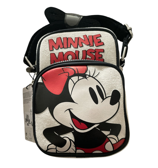 Primark Disney Minnie Mouse Canvas Crossbody Bag.