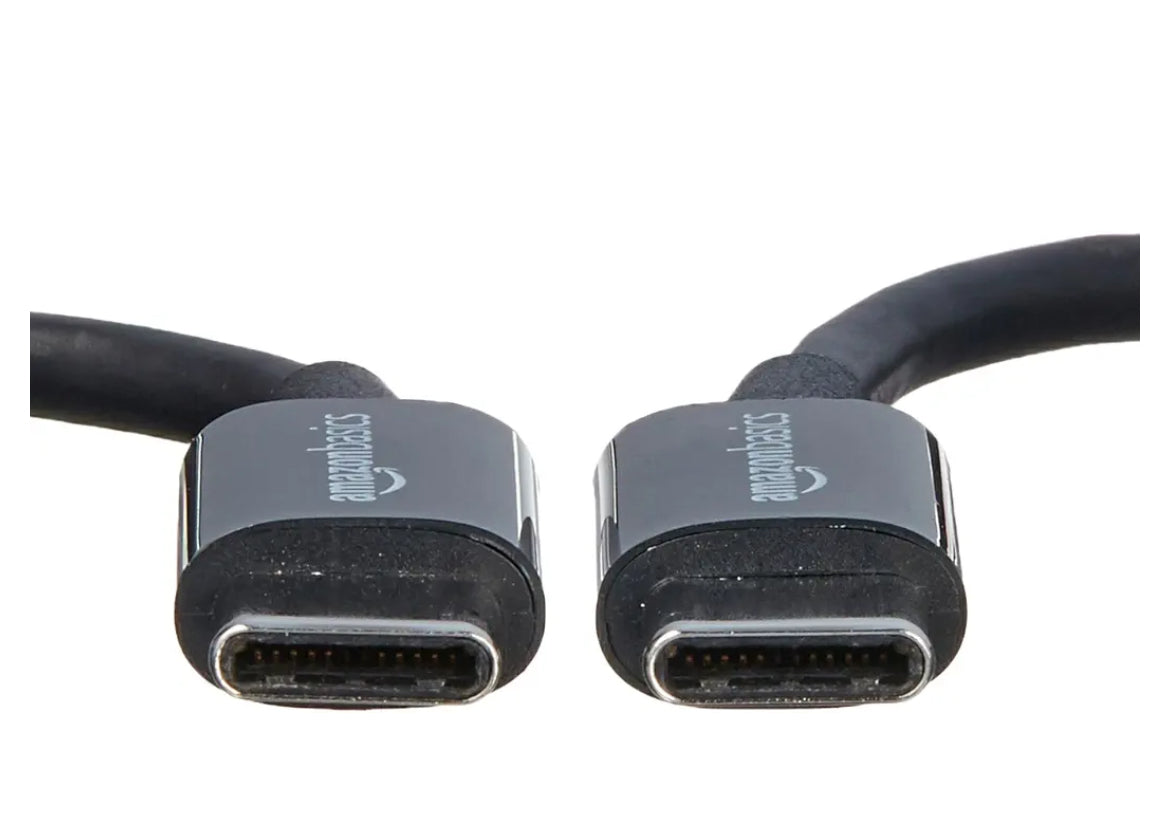 Amazon Basics USB-C to USB-C 2.0 Fast Charger Cable