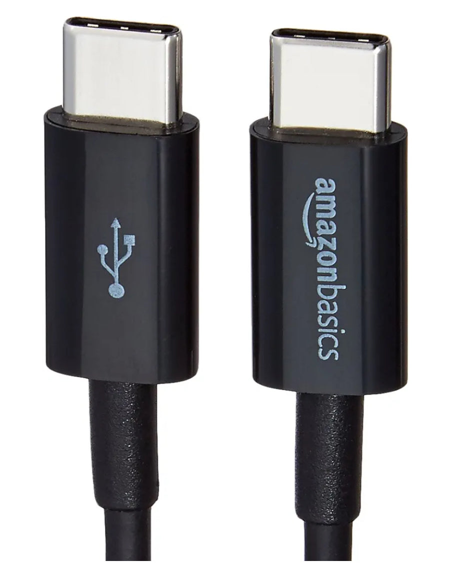 Amazon Basics USB-C to USB-C 2.0 Fast Charger Cable