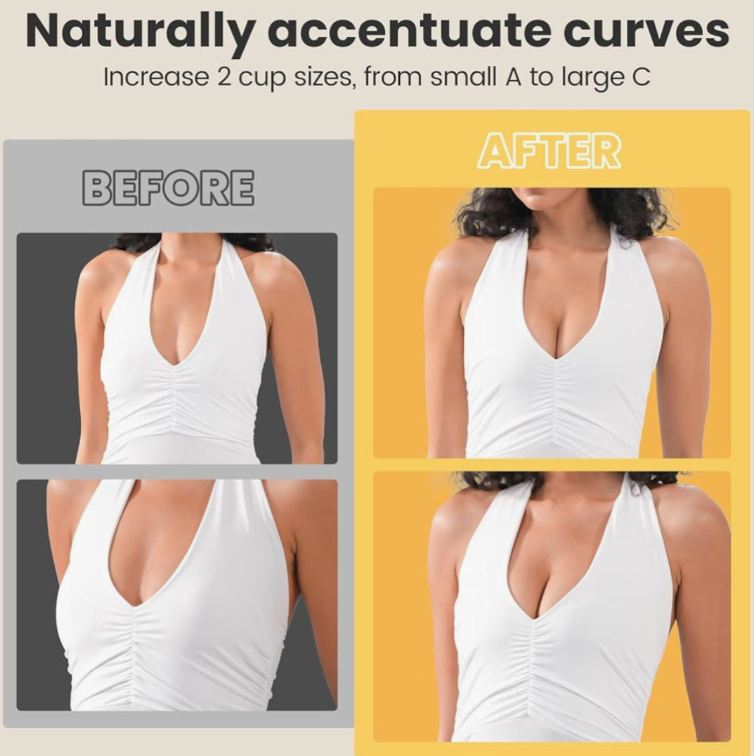 Reusable Bra Pad Inserts for Bikini Dress Swimsuit Sports Bra