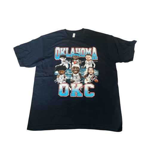 Oklahoma City Thunder 2025 NBA Finals Champions t-shirt.(X-Large)