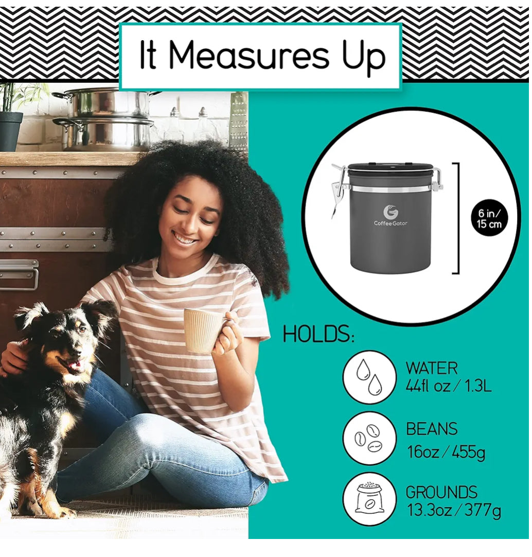 Coffee Gator Coffee Canister Set