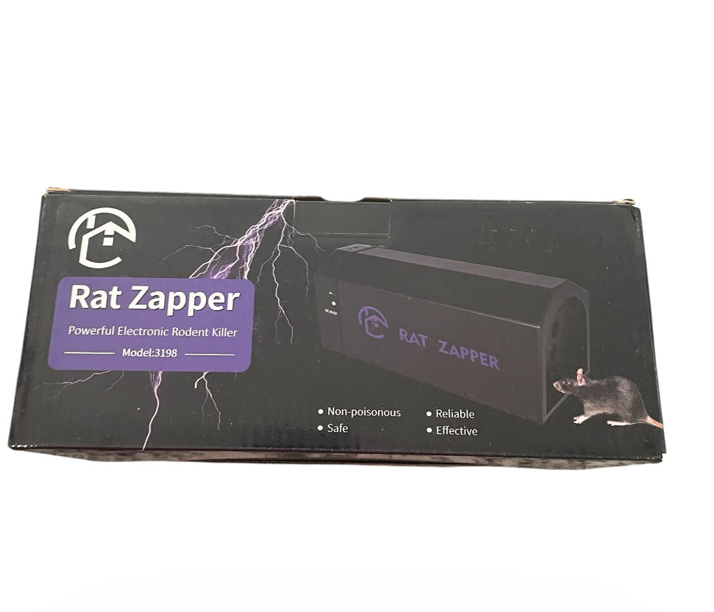 “Rat Zapper" electronic rodent killer.